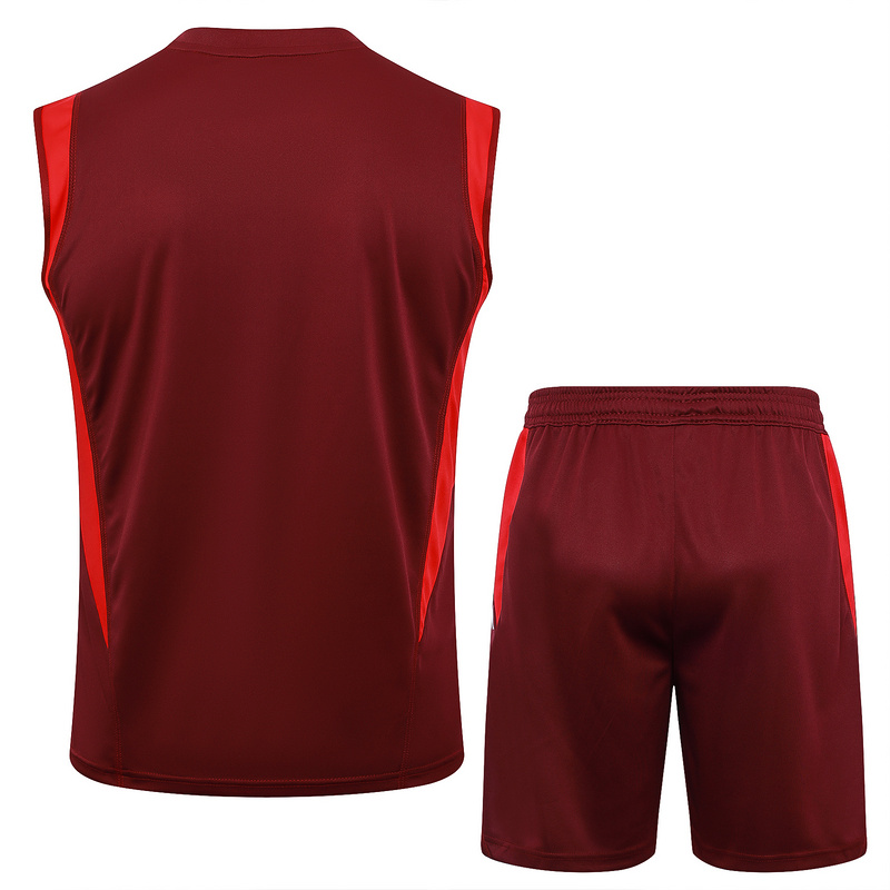 24/25 Internacional Red Training Set Shirt and Shorts