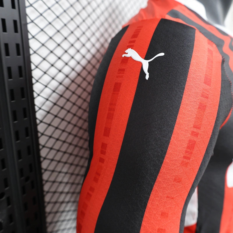 24/25 AC Milan Home Jersey Long Sleeve Player Version