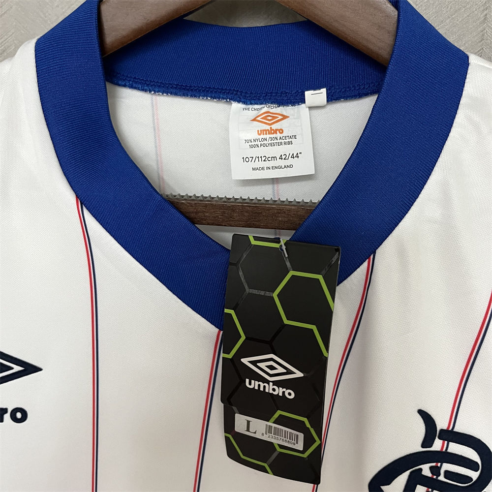 Retro Rangers 82/83 Away  jersey Fan Version