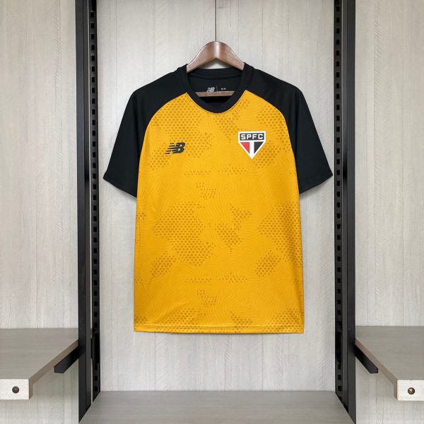 2026/27 Sao Paulo Training Yellow Jersey Fan Version