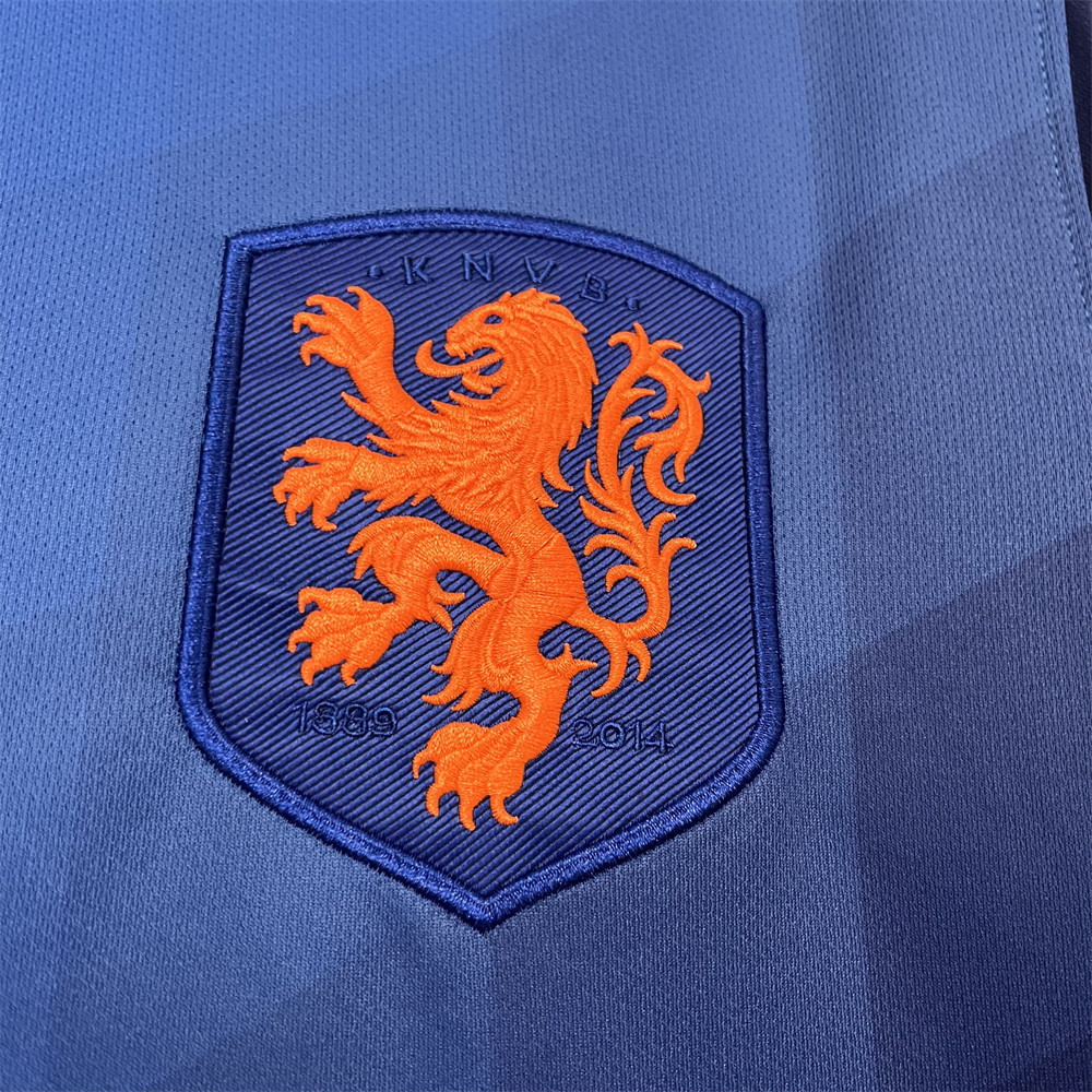 Retro Netherlands 2014 Away jersey Fan Version