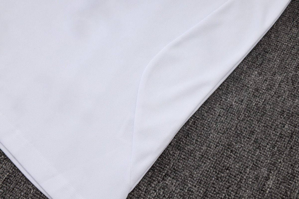 2026 Real Madrid White Training Set Shirt and Shorts