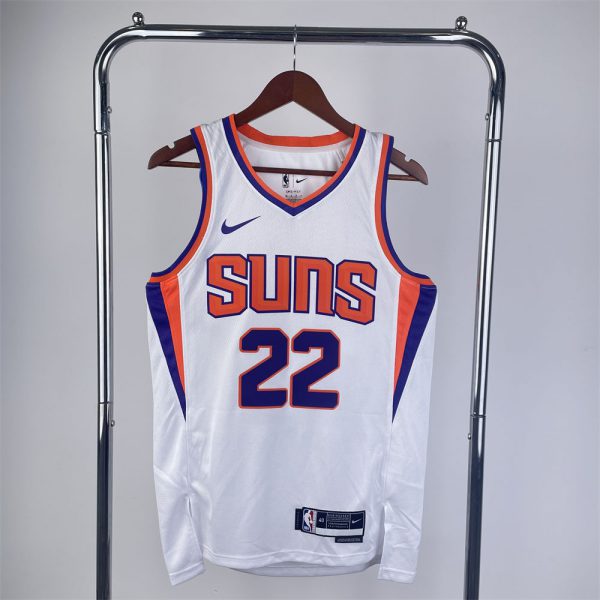 NBA Phoenix Suns AYTON#22 2022/23 White Association Edition Swingman Jersey S-XXL