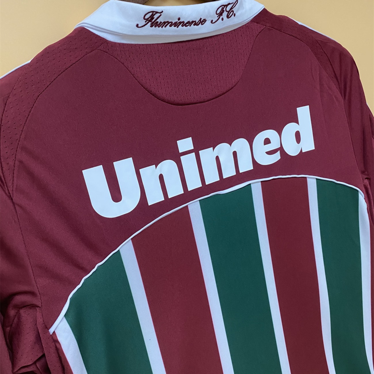 Retro 2008/09 Fluminense Home jersey Fan Version