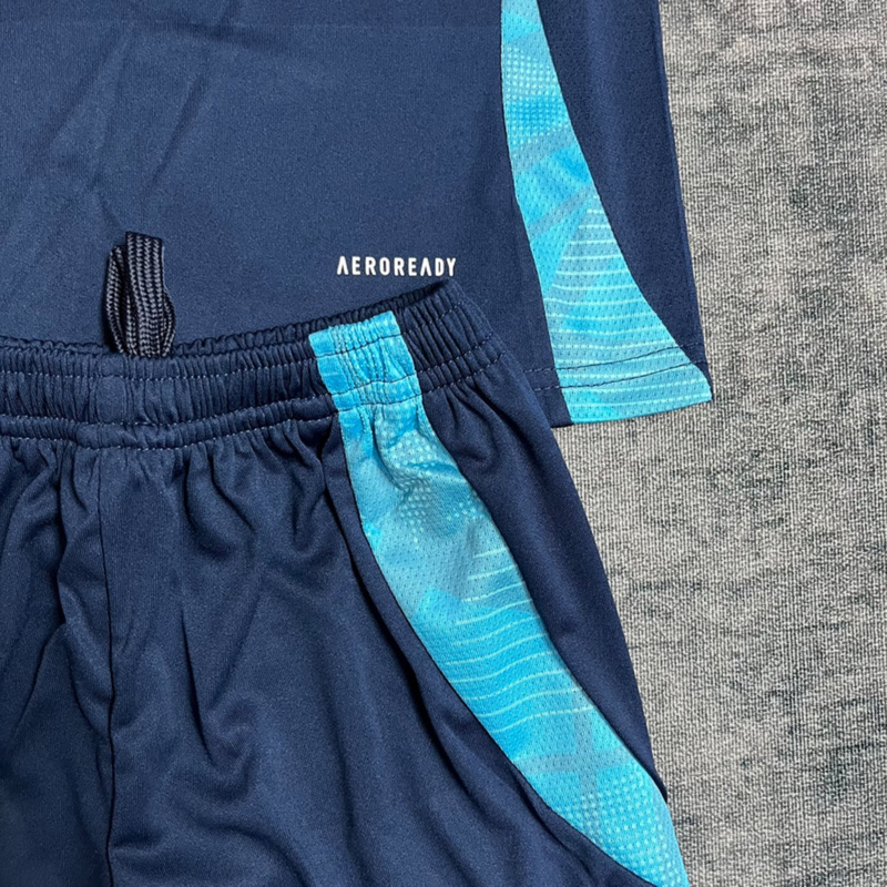 2025/26 Flamengo Training Dark Blue jersey kids Kits size: 16-28