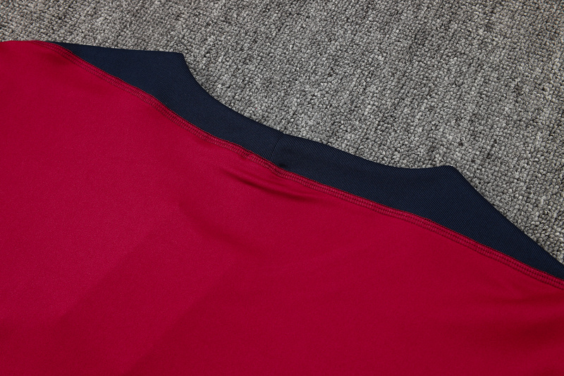 24/25 England Red Training Set Shirt and Shorts