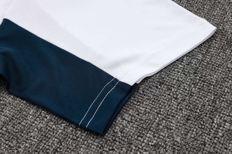 24/25 Real Madrid White Training Set Shirt and Shorts