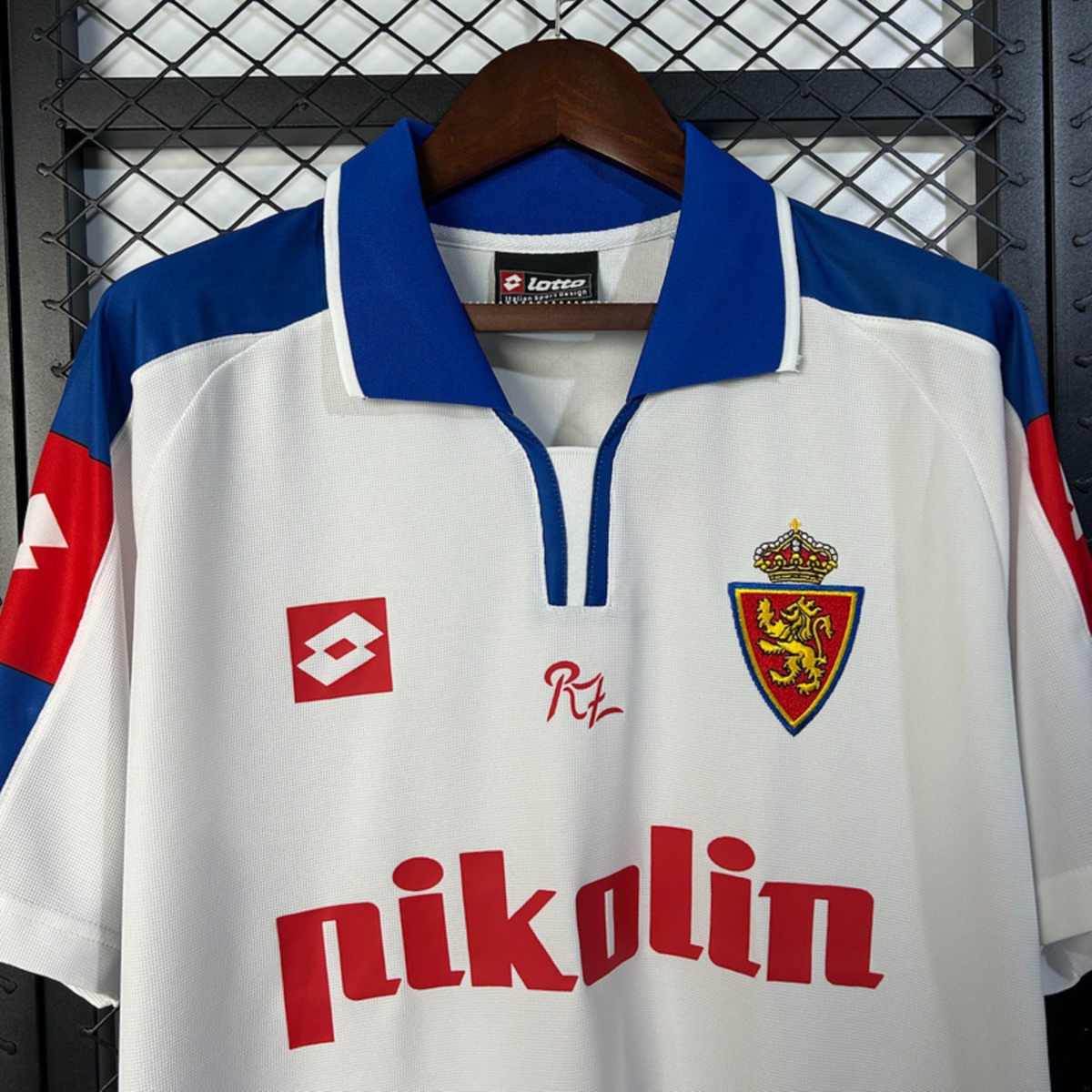 Retro Real Zaragoza 2004 Home jersey Fan Version