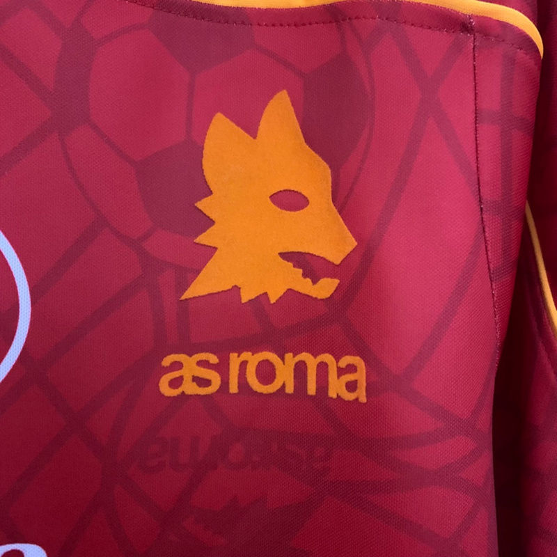 Retro 95/96 Roma Home jersey Fan Version
