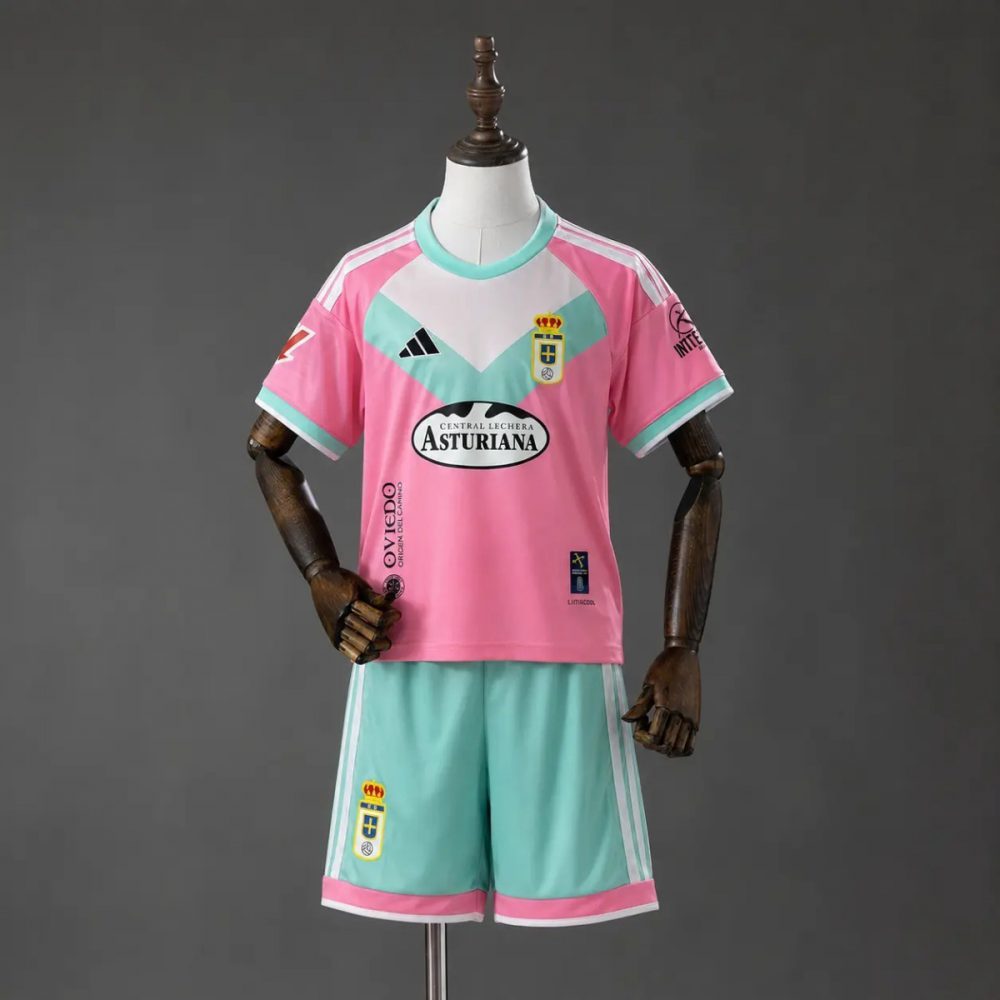 2026/27 Real Oviedo Away Kids Kits