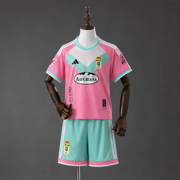 2026/27 Real Oviedo Away Kids Kits