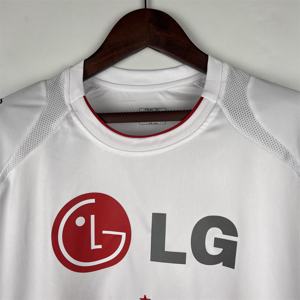 Retro 2007/08 sao paulo home jersey Fan Version