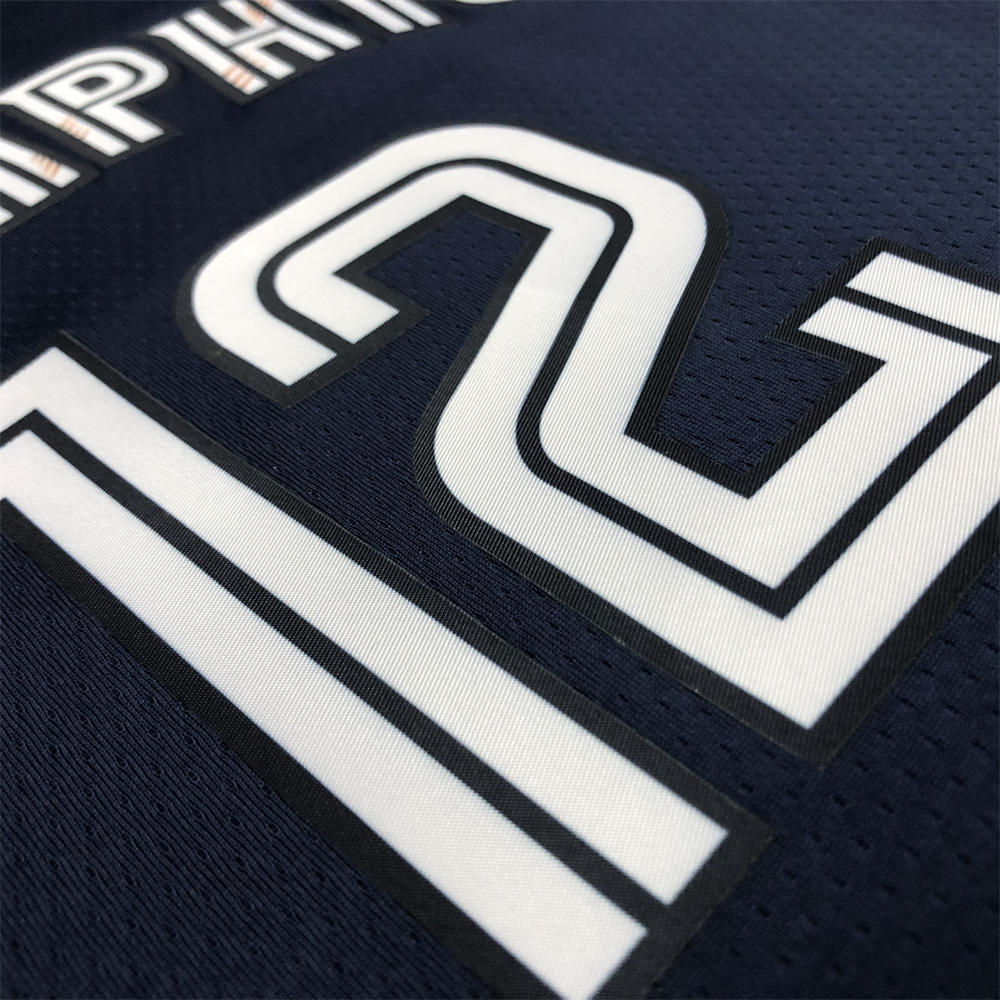 NBA Memphis Grizzies Round Neck Black Jersey MORANT#12 S-XXL