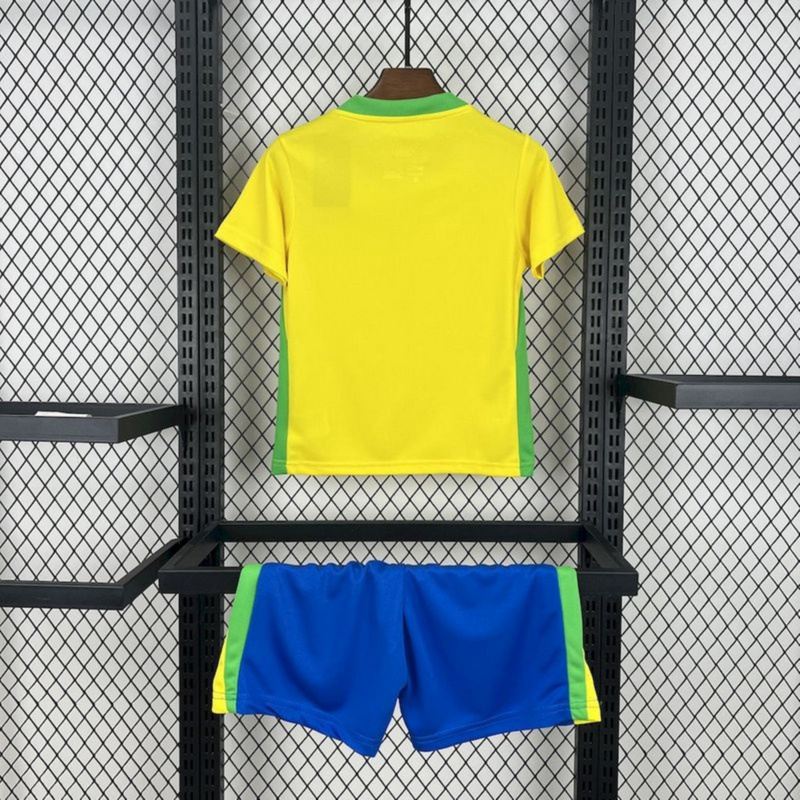 2025/26 Brazil Home jersey kids Kits size: 16-28