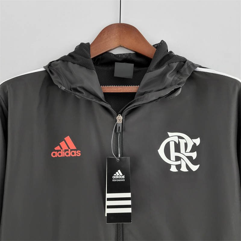 2022 Flamengo Windbreaker Black jersey Sport Unifom