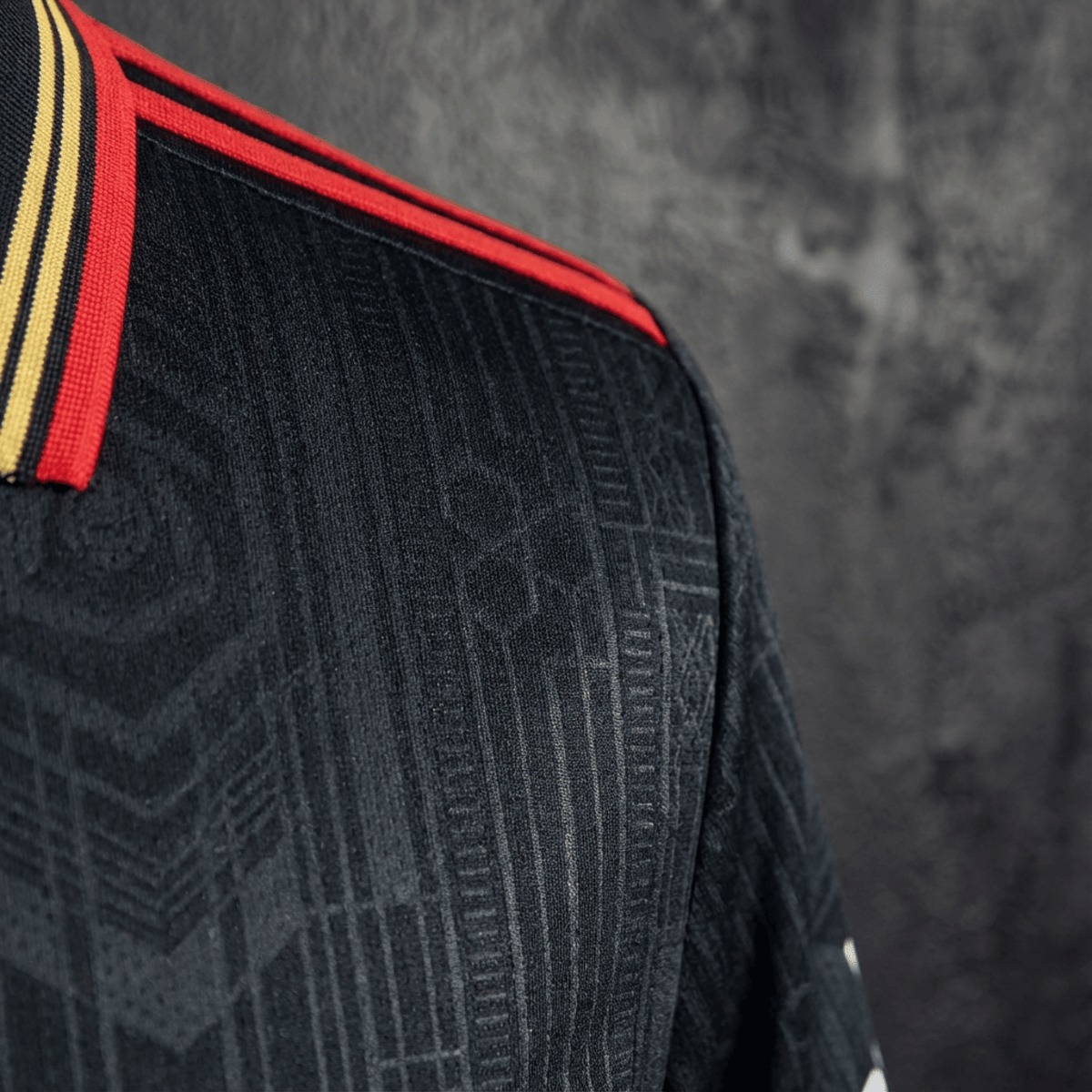 2025/26 Arsenal Training Black Polo Fan version