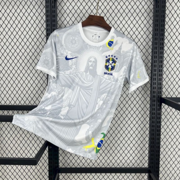 2024/25 Brazil Special Edition White jersey Fan Version