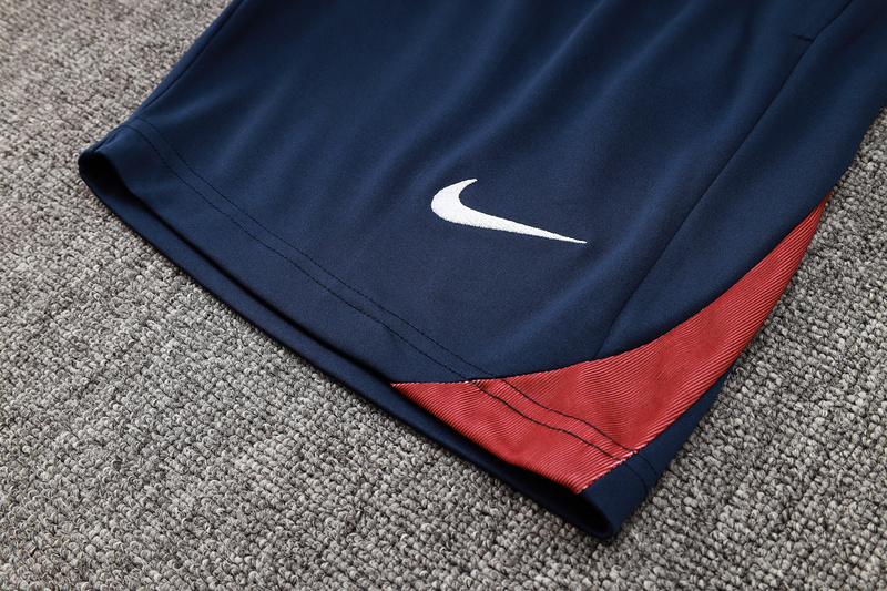 24/25 England royal blue raining Set Shirt and Shorts