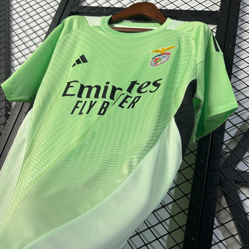 2025/26 Benfica goalkeeper Blue jersey Fan version