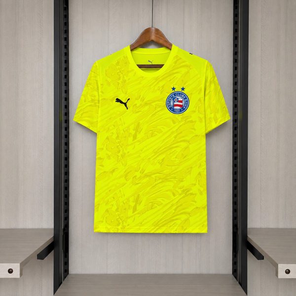 2026/27 Bahia Goalkeeper Yellow Jersey Fan Version