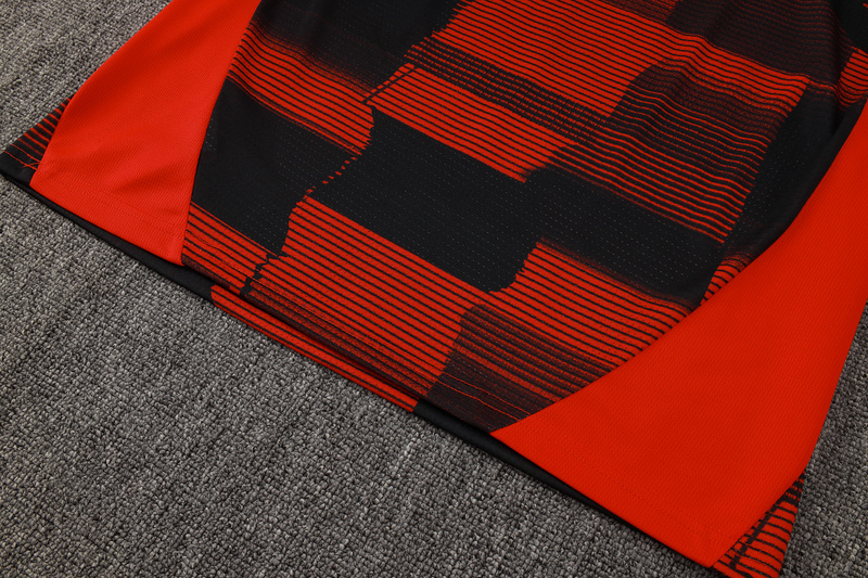 24/25 AC Milan Red Black Training Set Shirt and Shorts