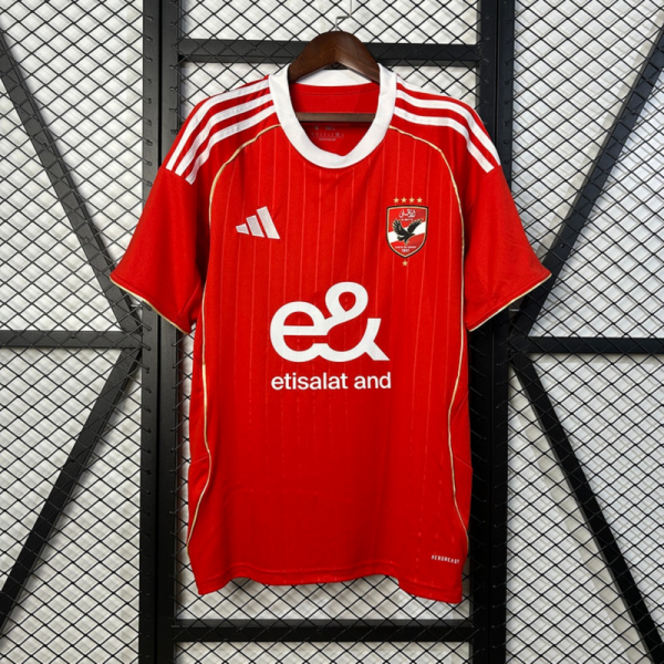 2025/26 Al-Ahly Home jersey Fan version