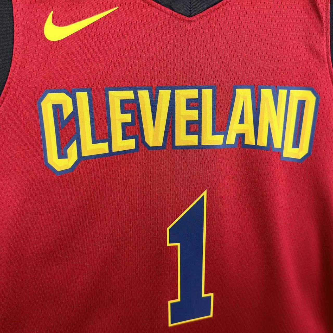 NBA Cleverland Cavaliers V-Neck Red jersey HARDEN#1