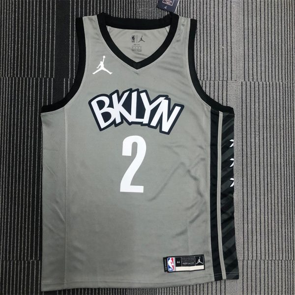 NBA Brooklyn Nets V-neck Grey Jersey GRIFFIN#2 S-XXL