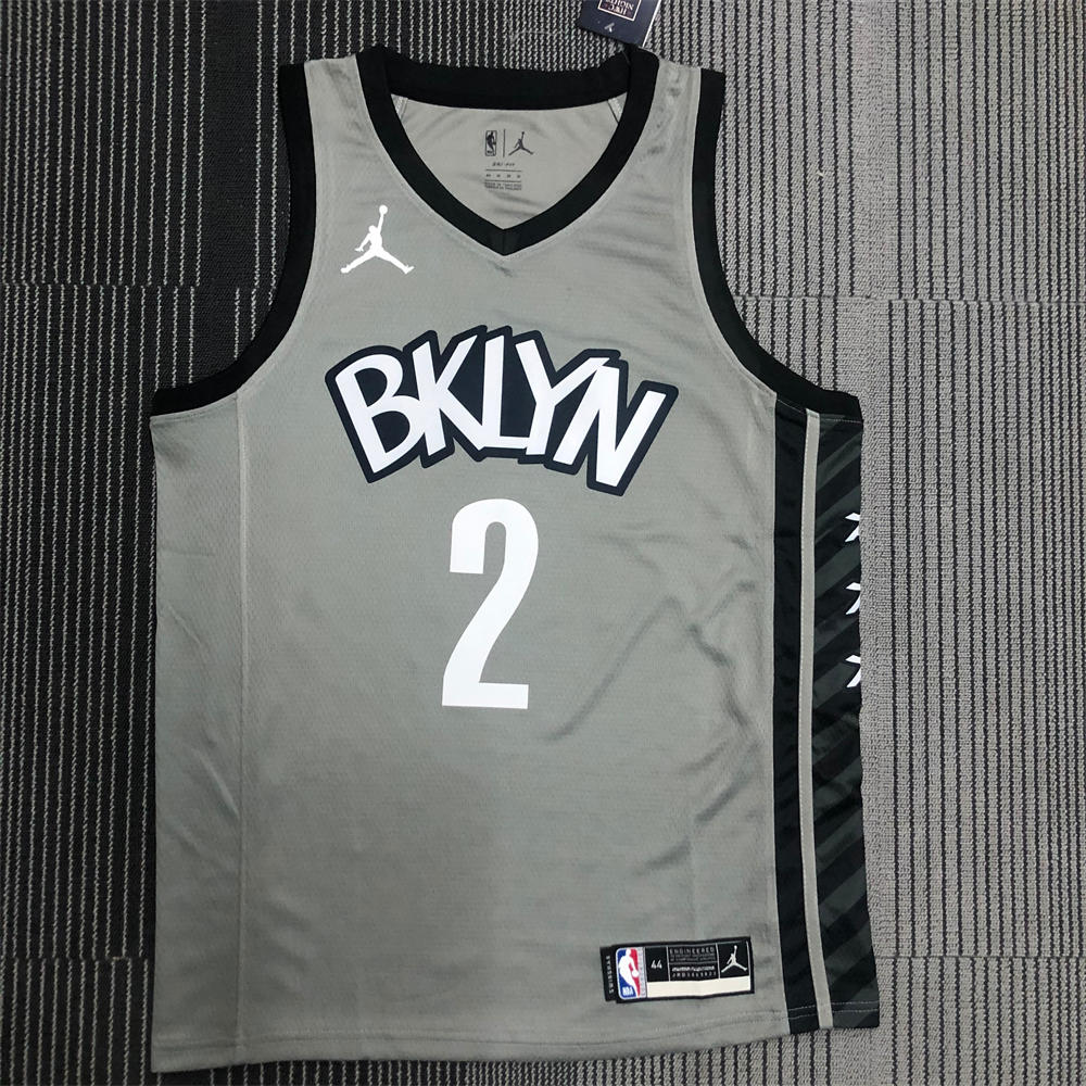 NBA Brooklyn Nets V-neck Grey Jersey GRIFFIN#2 S-XXL