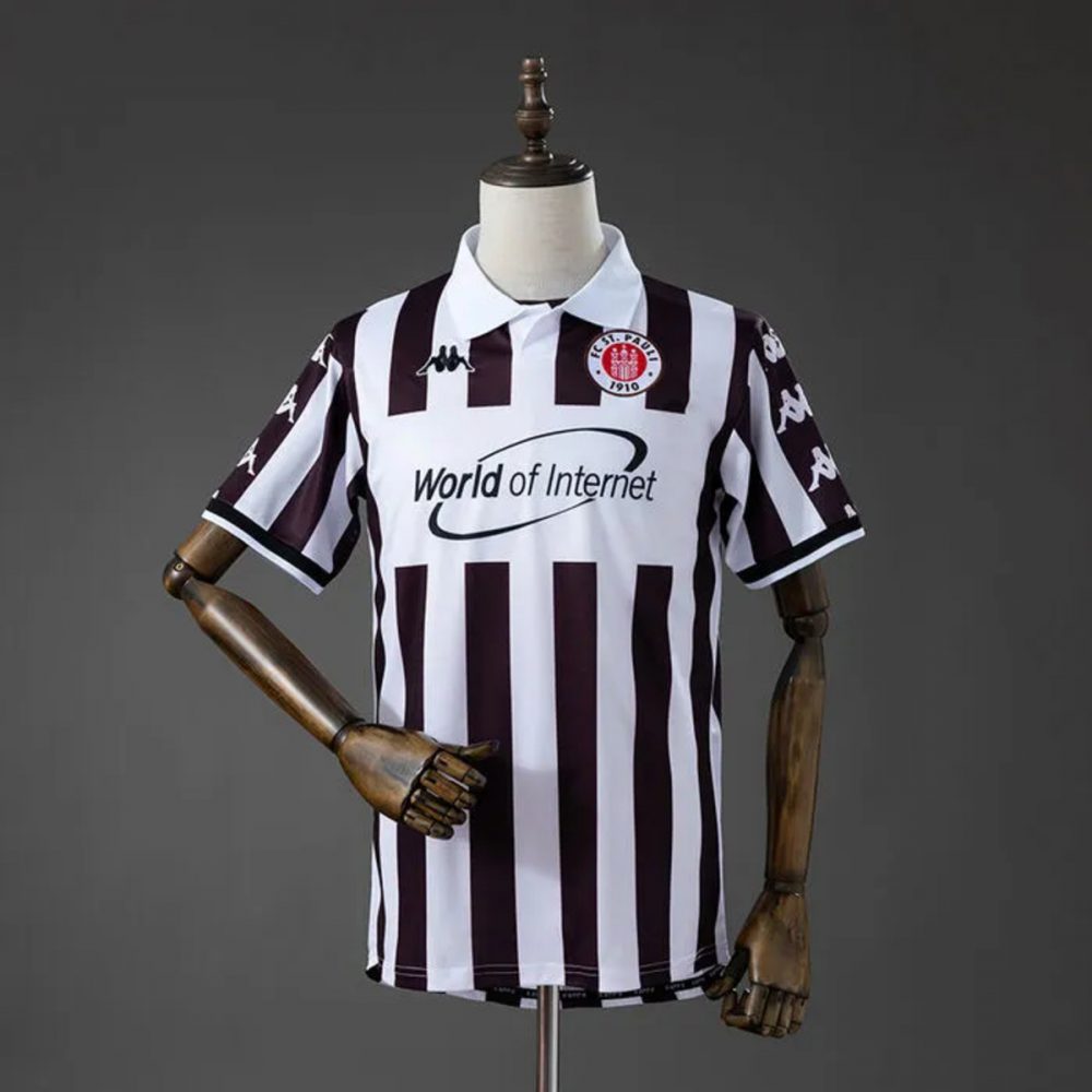 Retro 2000/01 FC St. Pauli Home Jersey Fan Version