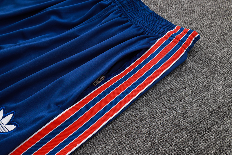 202526 Arsenal Colorful Blue Long-sleeved half-pull training kit Football team kit