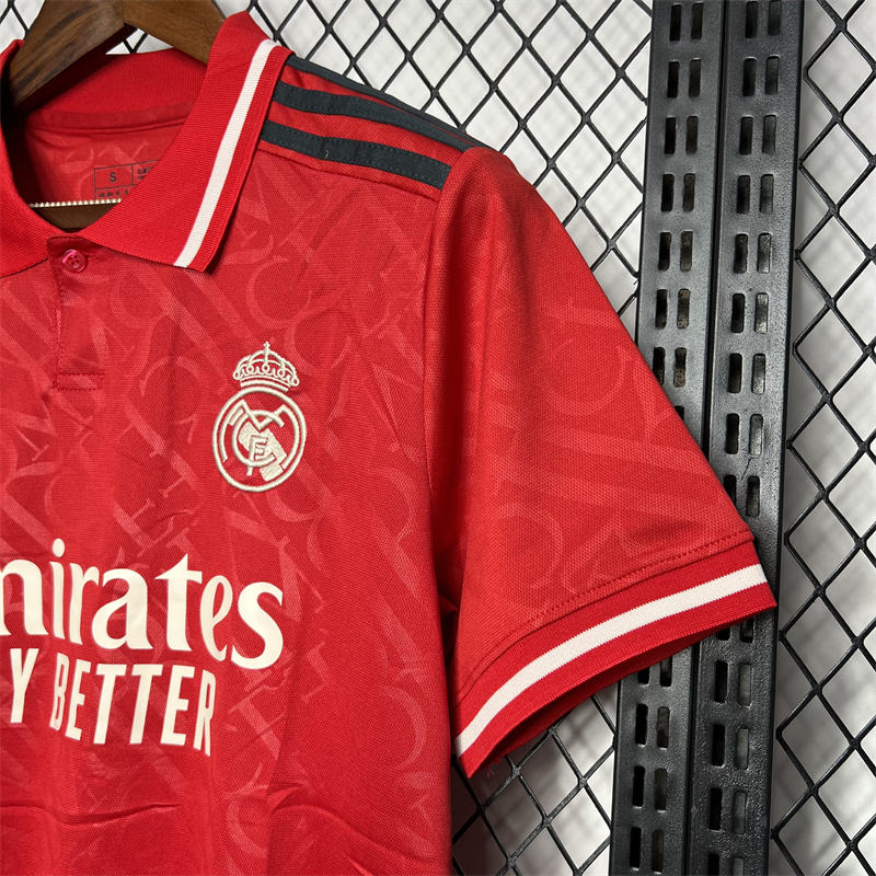 2024/25 Real Madrid Red Jersey Fan Version