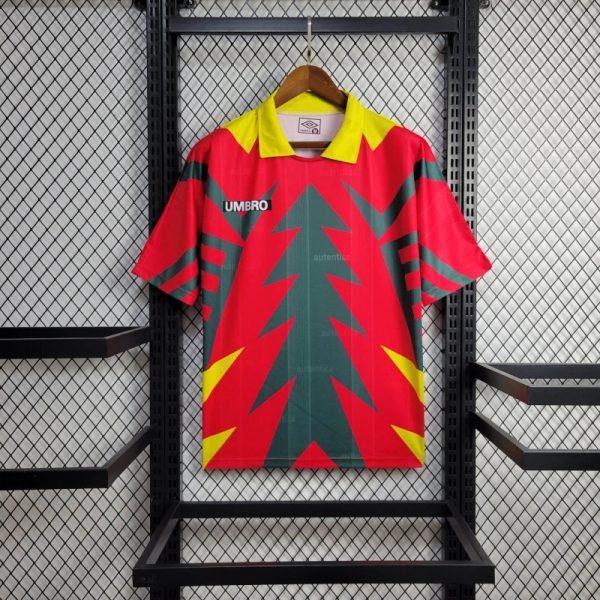 Retro Mexico 1998 World Cup Goalkeeper Red jersey Fan Version CAMPOS Number 1