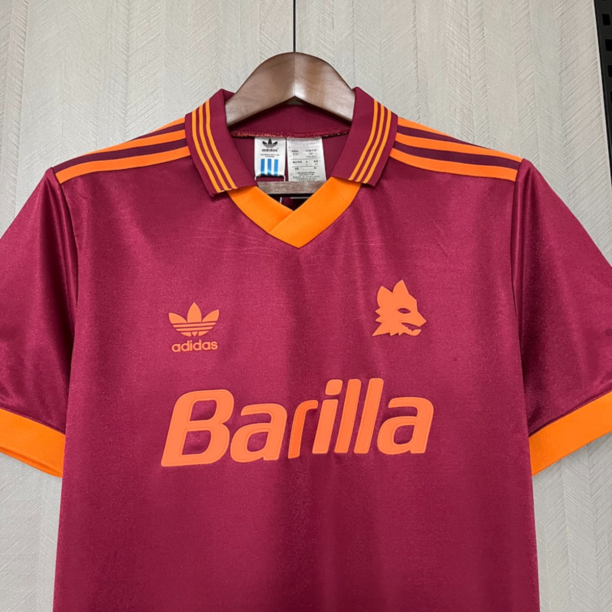 Retro 92/94 Roma Home jersey Fan Version