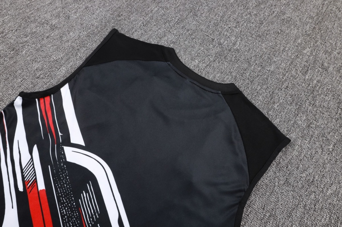 2026 Sao Paulo Black Training Set Shirt and Shorts