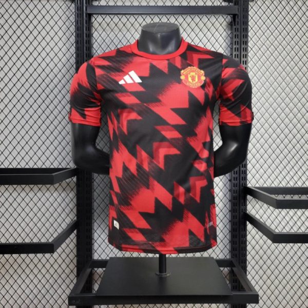 2025/26 Manchester United Pre-match training uniform jersey Player Version