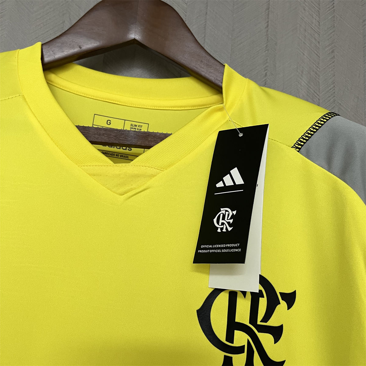 24/25 Flamengo Training Yellow  jersey Fan Version