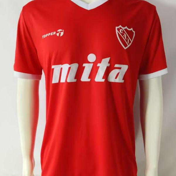 Retro 1985/86 Club Atlético Independiente Home jersey Fan Version