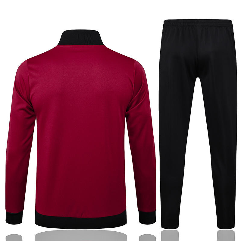 2024/25 Manchester United Red Jacket Training Suit Set Football Team Shirt Sports Fashion