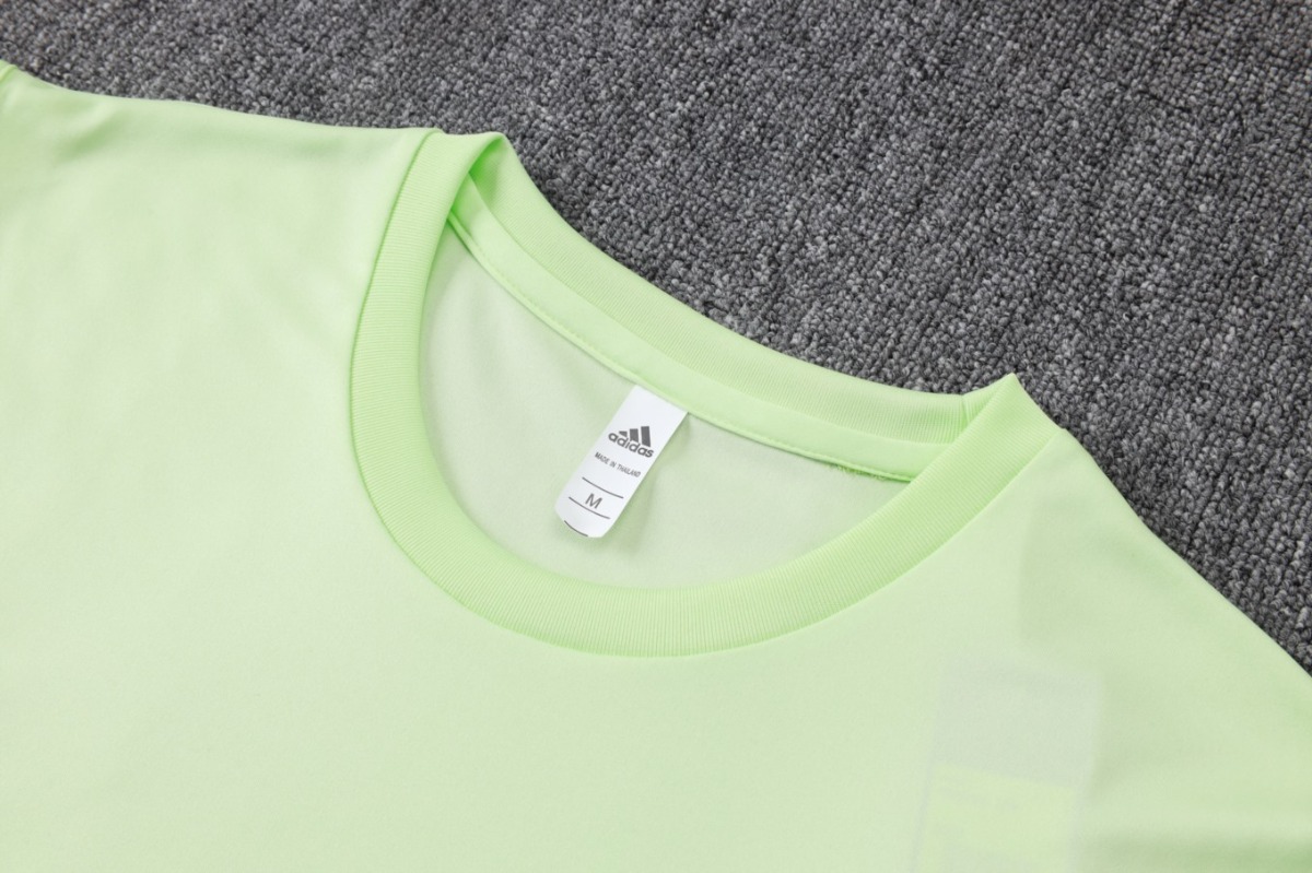2026 Real Madrid Light Green Training Set Shirt andShorts