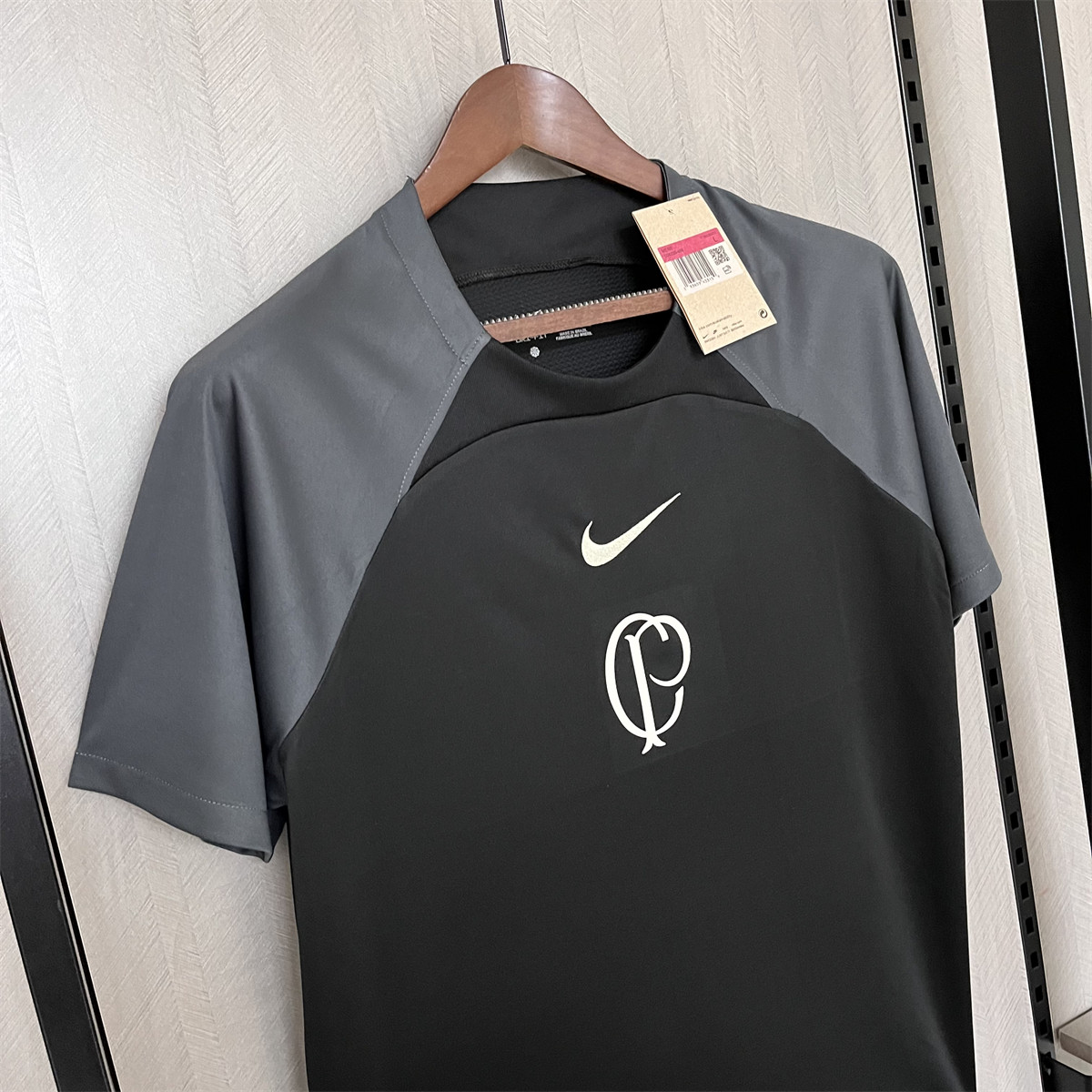 2024/25 Corinthians Training Black Jersey Fan Version