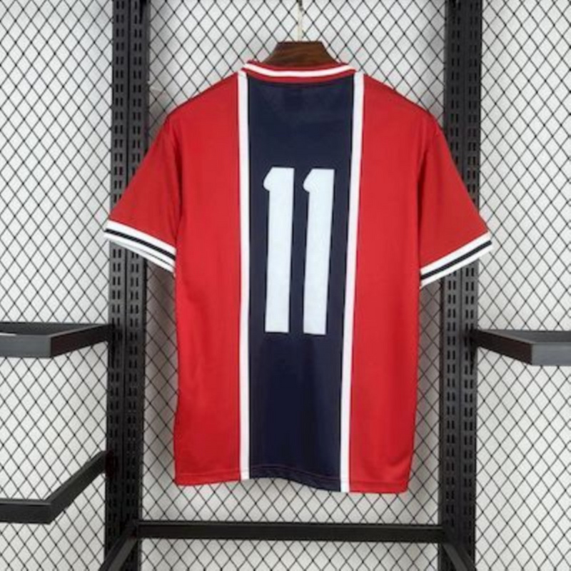 Retro PSG 1975 Away Jersey （with Number 11） jersey Fan Version