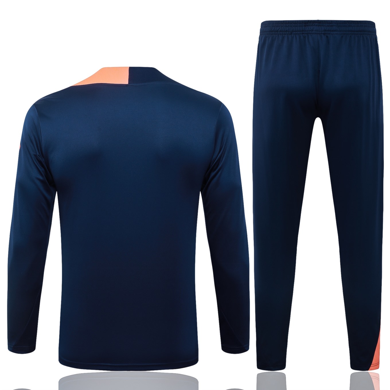 202526 Barcelona Royal blue Long-sleeved half-pull training kit Football team kit