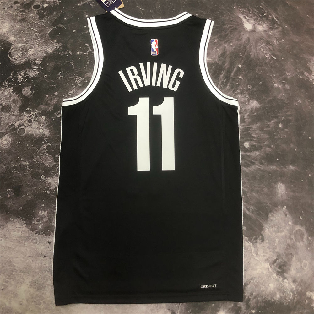 NBA Brooklyn Nets 2022/23 Black Icon Edition Swingman Jersey S-XXL