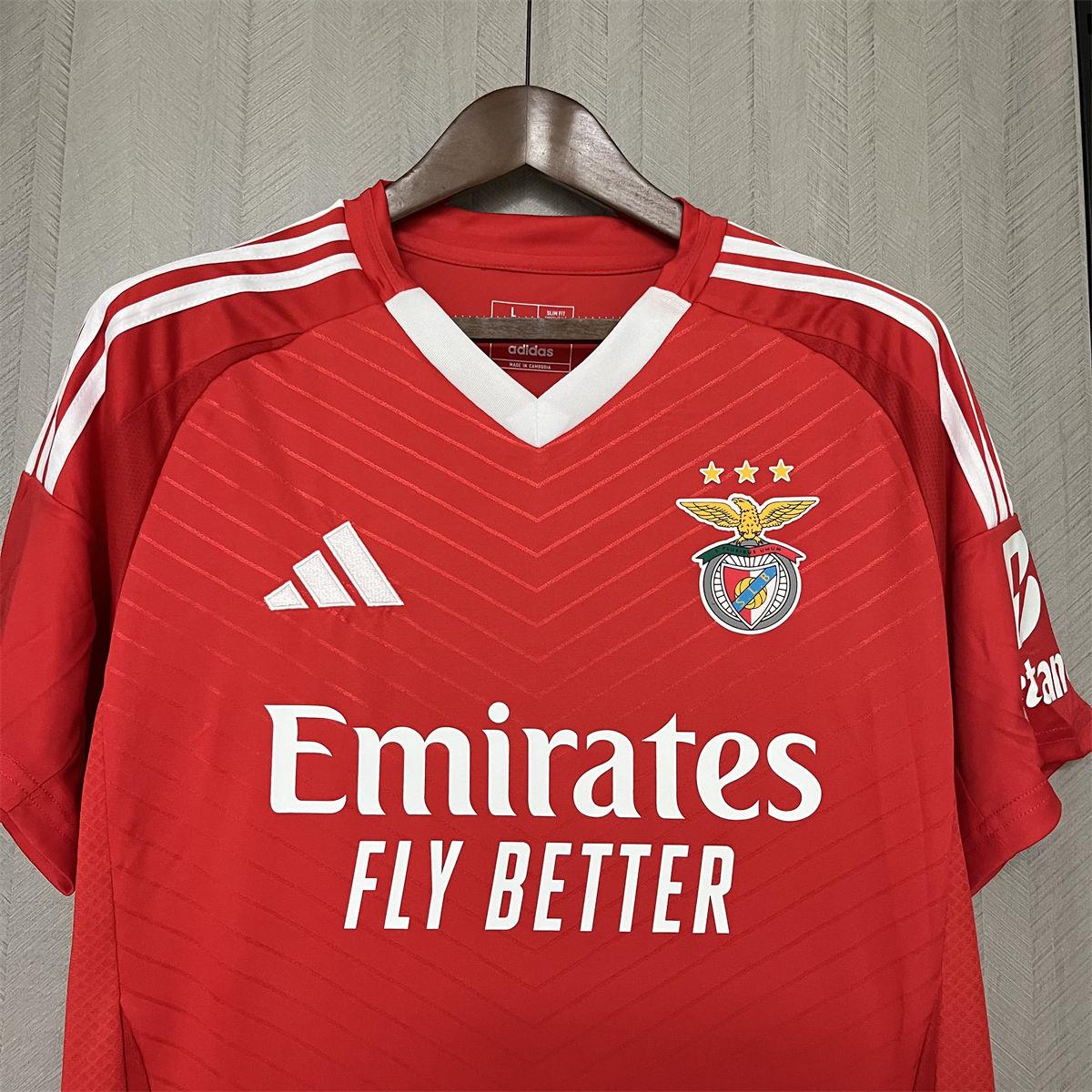 2024/25 Benfica Home Jersey Fan Version