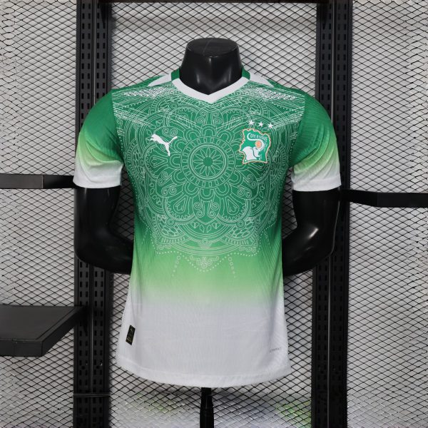 2026 Ivory Coast Special Edition Green Jersey Player Version