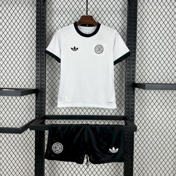 2025/26 Germany 125th Anniversary White jersey Kid Kits Size 16-28