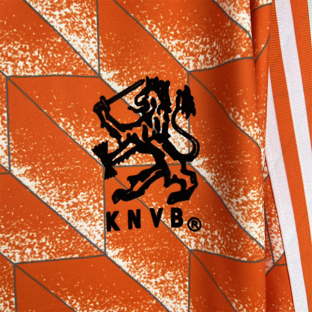 Retro Netherlands 1988 Holland Home Long Sleeve jersey Fan Version