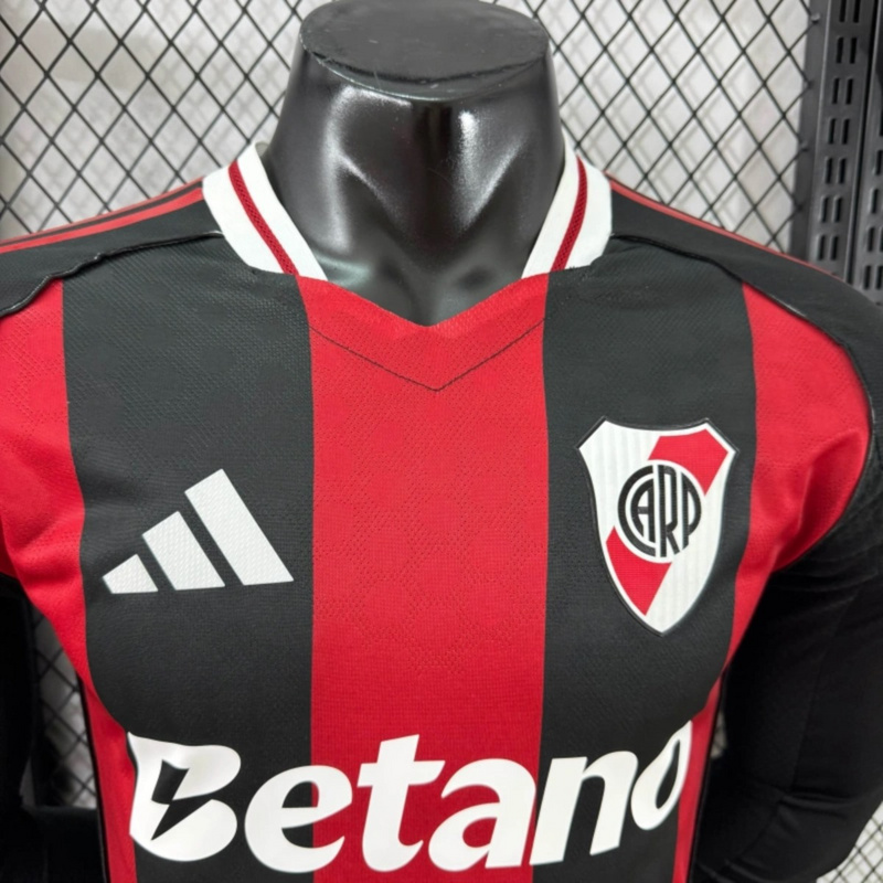 2025/26 River Plate Away Jersey Long Sleeve Player Version
