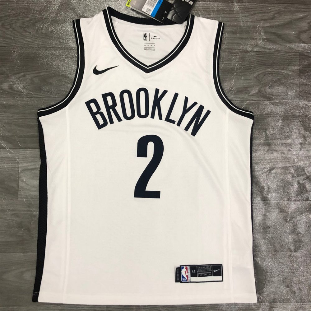 NBA Brooklyn Nets V-Neck White Jersey GRIFFIN#2 S-XXL